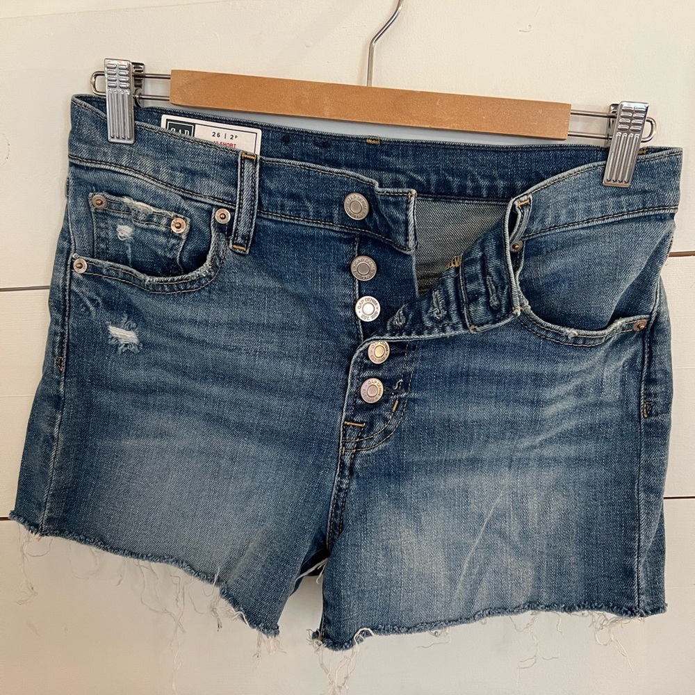 Gap 26/2 Petite Denim Shorts - 4 inch